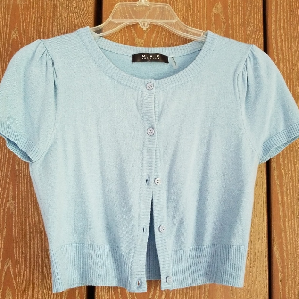 Cropped cardigan